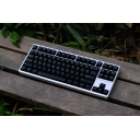 Olivia / Blackish Green 104+17 Semi-transparent ABS Doubleshot Full Keycaps Set for Cherry MX Mechanical Gaming Keyboard